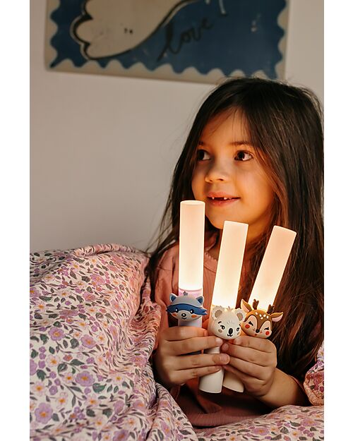 The Zoofamily Lampada Portatile 3-in-1 Zoo Light - Unicorno - con Modalità Sleep, Walk e Read Lampade da Notte