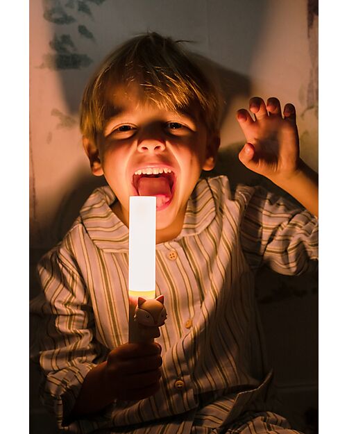 The Zoofamily Lampada Portatile 3-in-1 Zoo Light - Volpe - con Modalità Sleep, Walk e Read Lampade da Notte