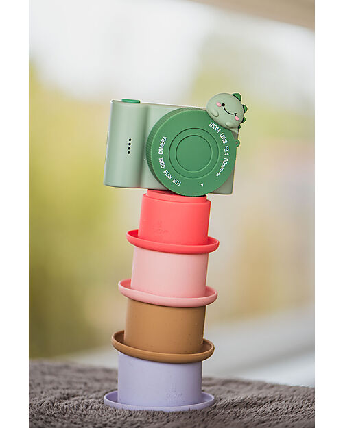 The Zoofamily Macchina Fotografica Urban Zoo - Dinosauro Verde - Full HD Macchine Fotografiche