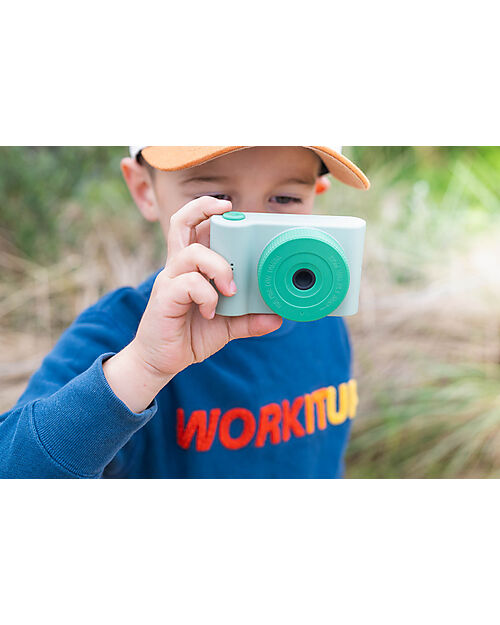 The Zoofamily Macchina Fotografica Urban Zoo - Dinosauro Verde - Full HD Macchine Fotografiche