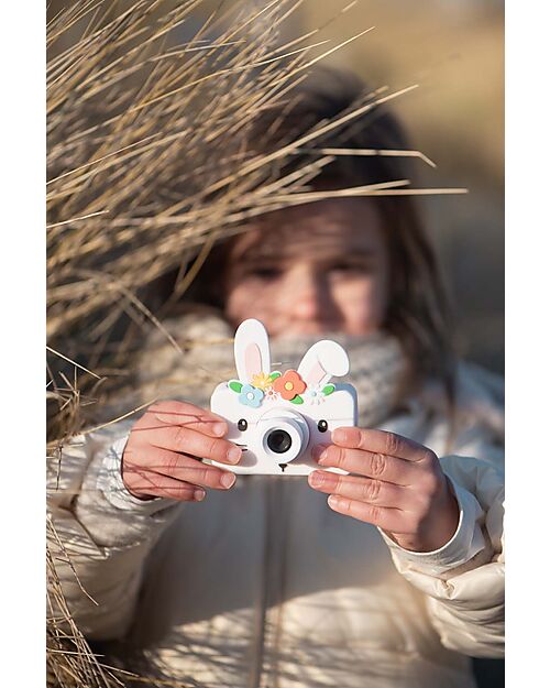 The Zoofamily Macchina Fotografica Zoofriends - Coniglietto/Fiori - 32 MP Macchine Fotografiche