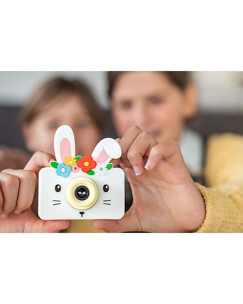The Zoofamily Macchina Fotografica Zoofriends - Coniglietto/Fiori - 32 MP Macchine Fotografiche