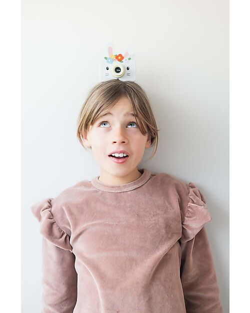 The Zoofamily Macchina Fotografica Zoofriends - Coniglietto/Fiori - 32 MP Macchine Fotografiche