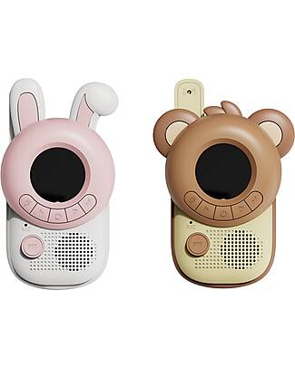 The Zoofamily Walkie Talkie Zoo - Coniglio/Orso - dai 3 Anni Macchine Fotografiche