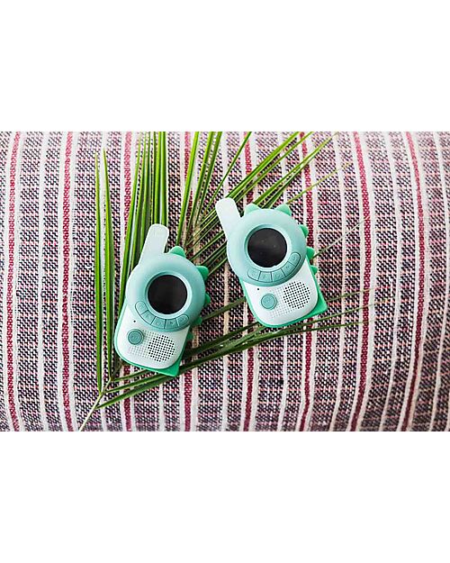 The Zoofamily Walkie Talkie Zoo - Dinosauro Verde - dai 3 Anni Macchine Fotografiche