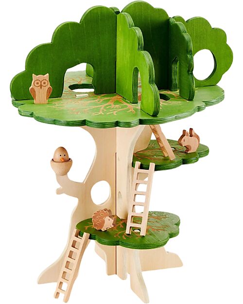 tickit Casa sull'Albero nel Bosco - Woodland Trail - Legno - da 3 Anni Giochi Montessoriani