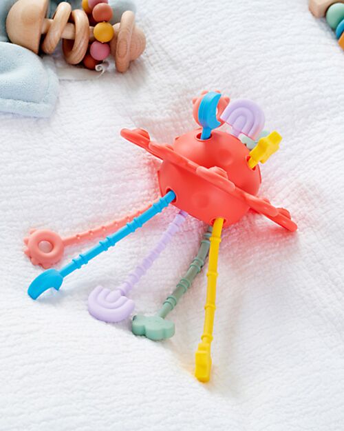 tickit Gioco Multisensoriale - Pianeta Tattile - Arcobaleno - Silicone Alimentare Giochi Sensoriali_