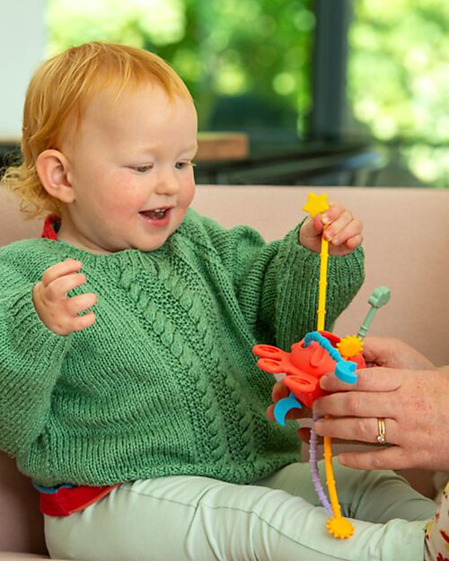 tickit Gioco Multisensoriale - Pianeta Tattile - Arcobaleno - Silicone Alimentare Giochi Sensoriali_