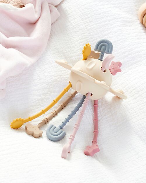 tickit Gioco Multisensoriale - Pianeta Tattile - Terra - Silicone Alimentare Giochi Sensoriali_