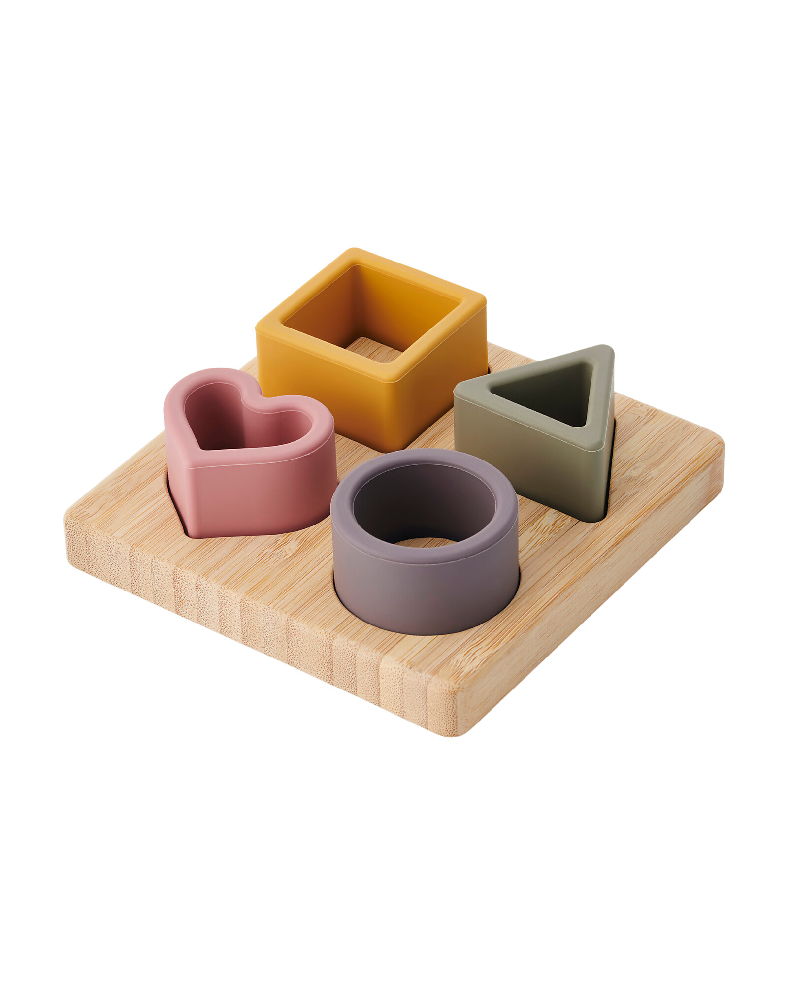 tickit Gioco Puzzle di Forme Geometriche a Incastro Terra