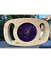 tickit Gioco Sensoriale in Legno di Gomma FSC - Easy Hold - con Pannello Glitterato - Viola - 12m+ Giochi Sensoriali_
