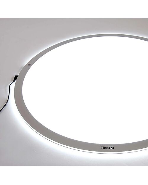 tickit Lavagna Luminosa LED - Diametro 60 cm - Stimola il Divertimento e la Conoscenza Sensoriale Lavagnette