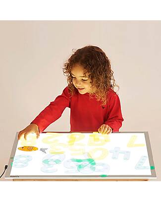 tickit Lavagna Luminosa LED - Formato A2 - 63,5 x 46 cm - Stimola il Divertimento e la Conoscenza Sensoriale Lavagnette