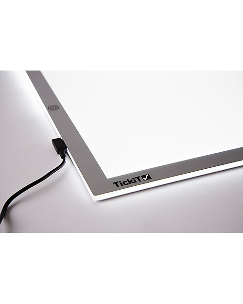 tickit Lavagna Luminosa LED - Formato A3 - 46 x 34 cm - Stimola il Divertimento e la Conoscenza Sensoriale Lavagnette