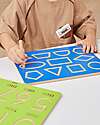 tickit Lavagna per Tracciare - Forme Geometriche - Matita Inclusa - 30 x 22,5 cm - +3 Anni Giochi STEM