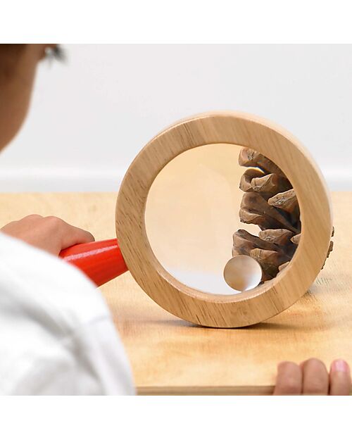 tickit Lente d'Ingrandimento - Legno Massiccio - dai 12 Mesi Giochi da Esterno_