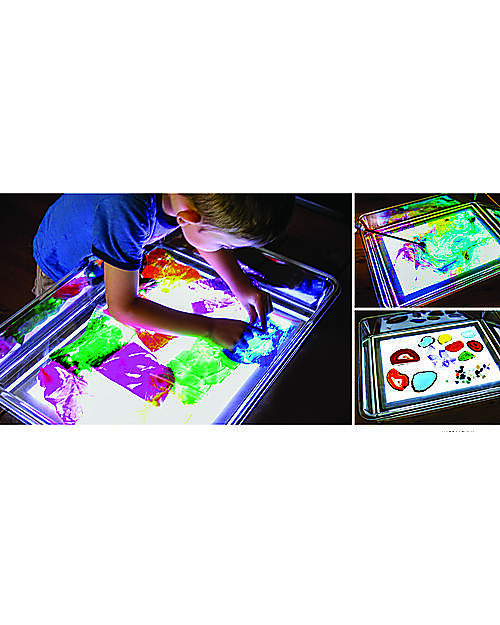 tickit OUTLET - Vassoio Exploration Light - A3 - Policarbonato Trasparente - Infinite Esperienze di Gioco - Pezzo di Showroom Accessori per Capelli