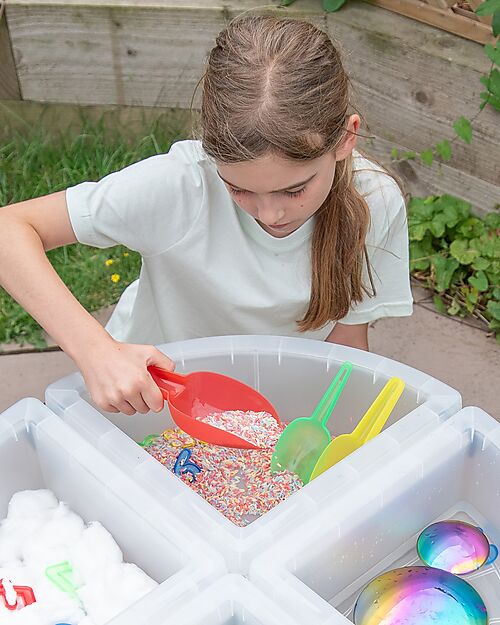 tickit Palette Traslucide - Arcobaleno - 3 Pezzi - 10m+ Giochi da Esterno_