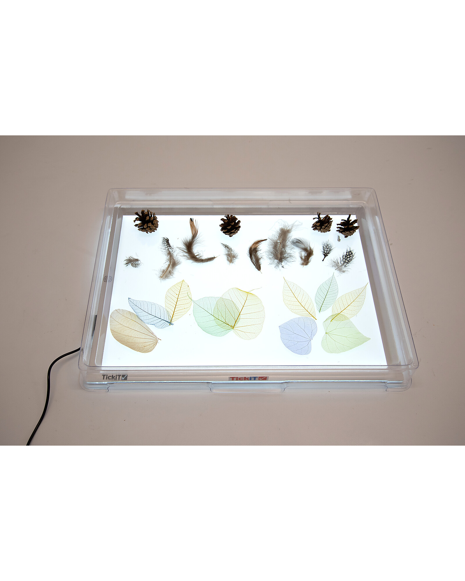 TickiT Pannello Luminoso LED - Formato A3 - Stimola il Divertimento e la  Conoscenza Sensoriale unisex (bambini)