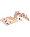 tickit Set Costruzioni Gem Blocks - 25 Pezzi - Legno di Faggio - da 3 Anni Costruzioni in Legno