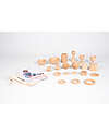 tickit Set Gioco Euristico - 20 Forme - Legno Massello da Foreste Sostenibili Giochi Sensoriali_