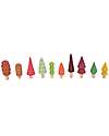 tickit Set Gioco Foresta - 10 Alberi - Seasonal Trees - Legno di Faggio - da 10 Mesi Giochi Montessoriani