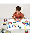 tickit Set Gioco Sensoriale - Colour Crystal Block - 15 Carte di Ispirazione - da 3 Anni - Per Lavagna Luminosa Giochi Sensoriali_