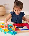 tickit Set Gioco Vassoio con Specchio e Gemme - 100 Pezzi - dai 3 Anni - Per Lavagna Luminosa Giochi Sensoriali_