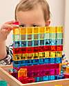 tickit Set Gioco Vassoio con Specchio e Gemme - 100 Pezzi - dai 3 Anni - Per Lavagna Luminosa Giochi Sensoriali_