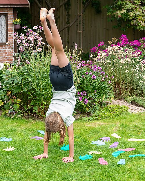 tickit Set Silishapes Mani e Piedi - Silicone Alimentare - Differenti Superfici Tattili - +3 Anni Giochi Sensoriali_