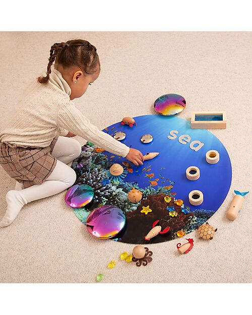 tickit Tappetino da Gioco - Under the Sea Discovery - Diametro 62,5 cm Tappeti Gioco