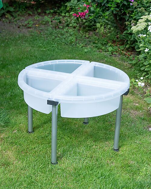 tickit Tavolino con Vassoi a Quadranti Discovery - H 45 cm - +3 Anni Giochi Sensoriali_