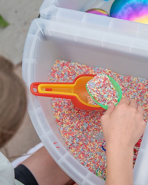 tickit Tavolino con Vassoi a Quadranti Discovery - H 45 cm - +3 Anni Giochi Sensoriali_