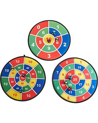 tickit Tiro al Bersaglio con Palline in Velcro - Per Imparare a Contare - 12 Pezzi - +3 Anni Giochi STEM