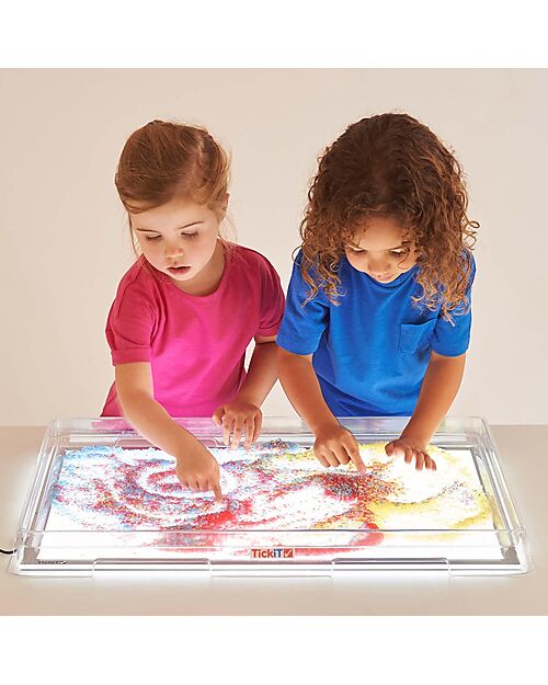 tickit Vassoio/Cover Trasparente per Lavagna Luminosa A2 - 67 x 49 cm Lavagnette