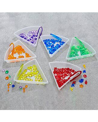tickit Vassoio Sensoriale - 6 Pezzi - 31,5 x 27,2 x 12 cm Giochi Sensoriali_
