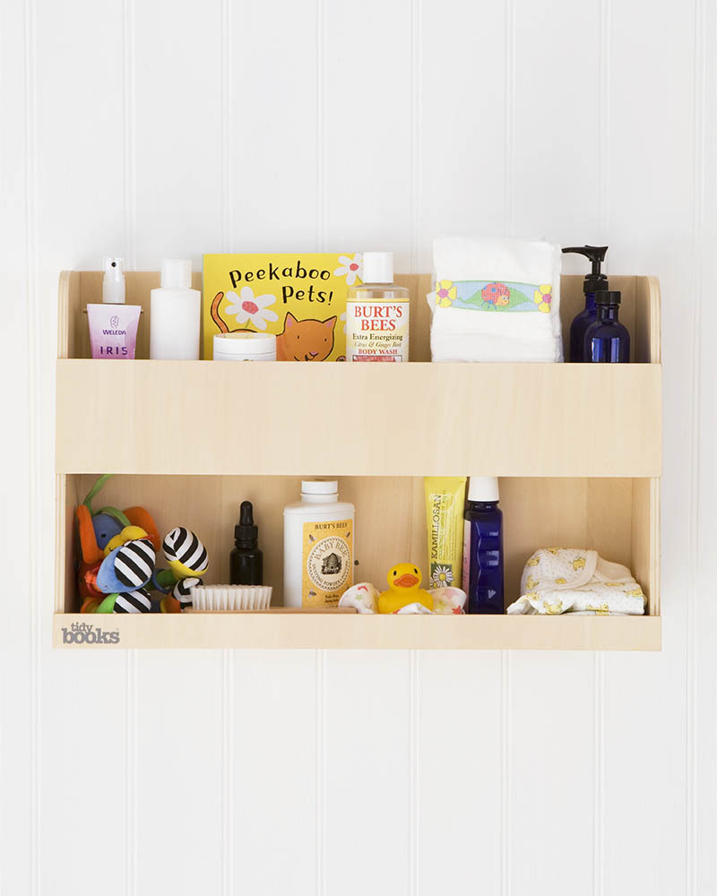 Tidy books buddy comodino pensile per letto a castello naturale ...
