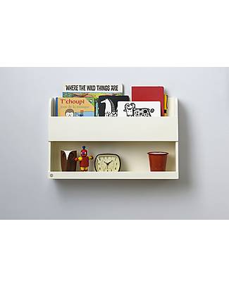 Tidy Books Comodino Pensile per Letto a Castello Bunk Bed Buddy - 33x53x12cm - Soft White Librerie Montessoriane