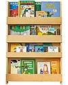 Tidy Books Libreria Montessoriana Frontale per Bambini in Legno - Naturale Librerie Montessoriane