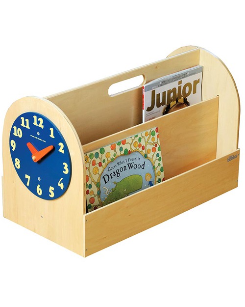 Tidy Books Libreria Montessoriana Frontale Portatile per Bambini - 34x54x28 cm - Naturale Librerie Montessoriane