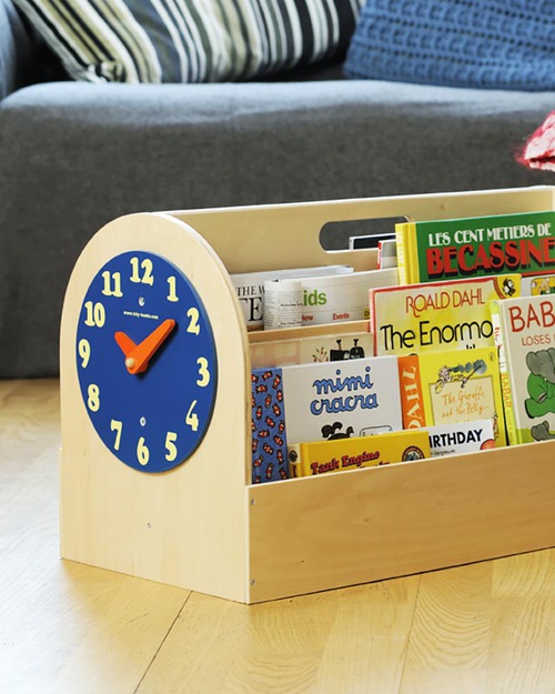 Tidy Books Libreria Montessoriana Frontale Portatile per Bambini - 34x54x28 cm - Naturale Librerie Montessoriane