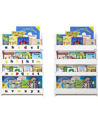 Tidy Books Pannelli Sostitutivi per Libreria - Bianco Librerie Montessoriane