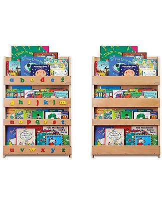 Tidy Books Pannelli Sostitutivi per Libreria - Naturale Librerie