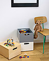 Tidy Books Sorting Box, Contenitore in Legno per Giocattoli, Bianco Panna - 40 x 30 x 24 cm Contenitori Porta Giochi