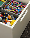 Tidy Books Sorting Box, Contenitore in Legno per Giocattoli, Bianco Panna - 40 x 30 x 24 cm Contenitori Porta Giochi