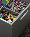 Tidy Books Sorting Box, Contenitore in Legno per Giocattoli, Grigio Scuro - 40 x 30 x 24 cm Contenitori Porta Giochi