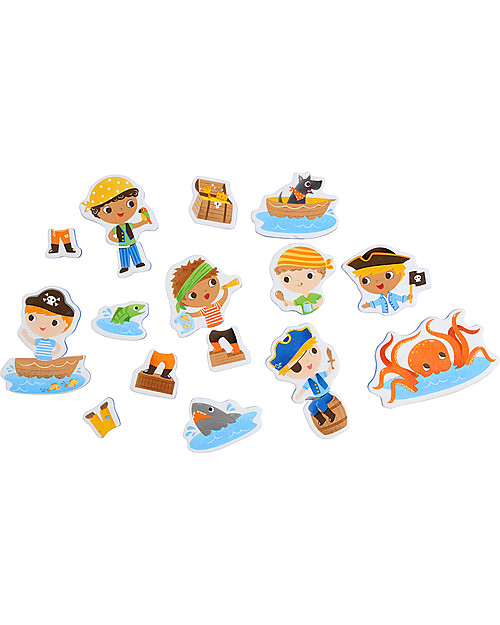 Tiger Tribe C’Era Una Volta il Bagnetto, Pirati - 18 personaggi per sguazzare nella vasca! Giochi Creativi