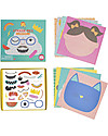 Tiger Tribe Gioco Sticker Pics, Funny Faces - Il set completo per crea le facce più buffe! Adesivi e Timbri