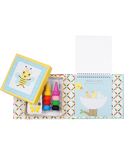 Tiger Tribe Oodle Doodle Colori a Cera, Animali - Perfetto in Viaggio! Disegnare e Colorare