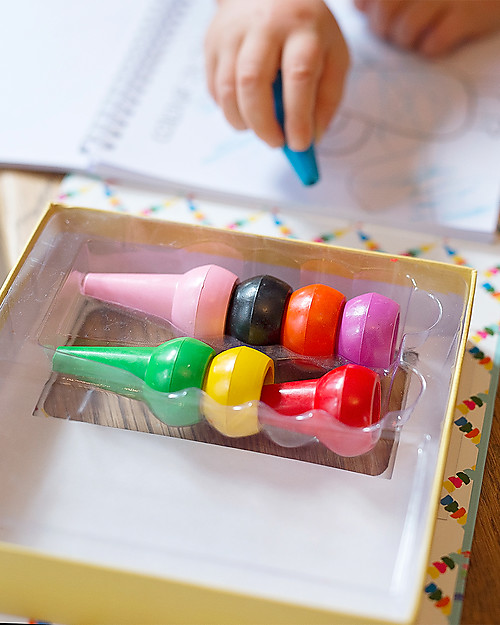 Tiger Tribe Oodle Doodle Colori a Cera, Forme - Perfetto in Viaggio! Giochi da Tavolo